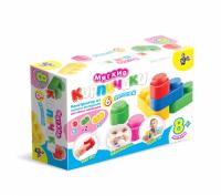ДК.Конструктор Мягкие кирпичики арт.01581 из мягкого матер. для самых маленьких 6 дет.  /12