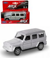 Welly Машинка Mercedeces-Benz G-Class 43689W серебристый