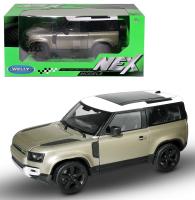 Welly Машинка 1:24 Land Rover Defender 2020 24110WG зеленый