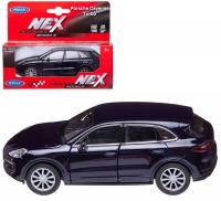 Welly Машинка Porsche Cayenne Turbo 43773W-B темно-синий